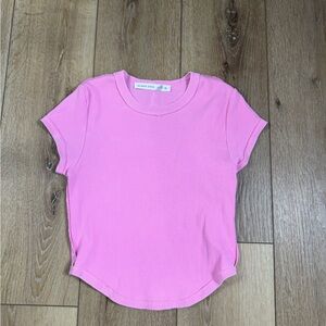 Altar’d State Baby Tee Pink Women’s Size Small